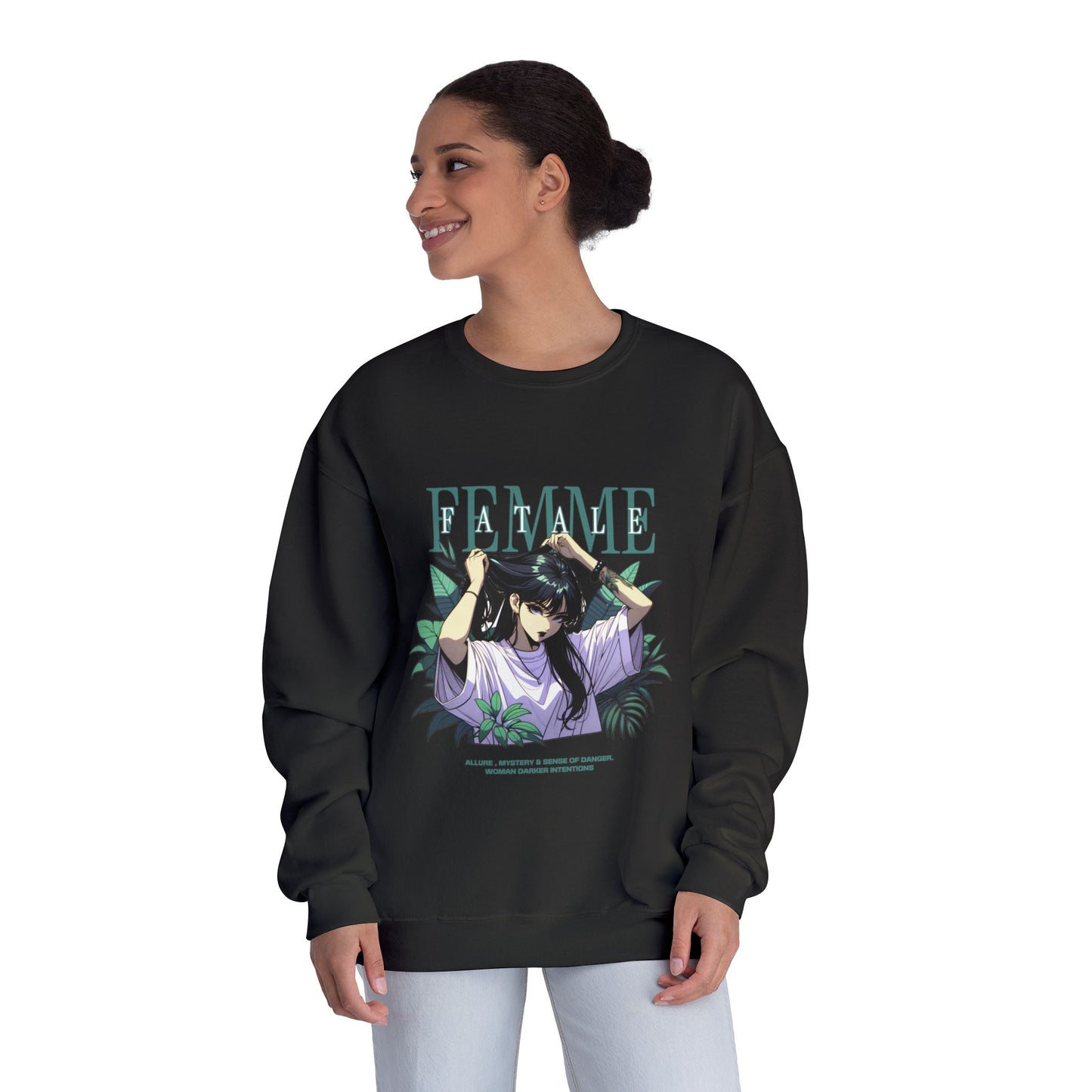 Femme Fatale Anime Girl Sweatshirt