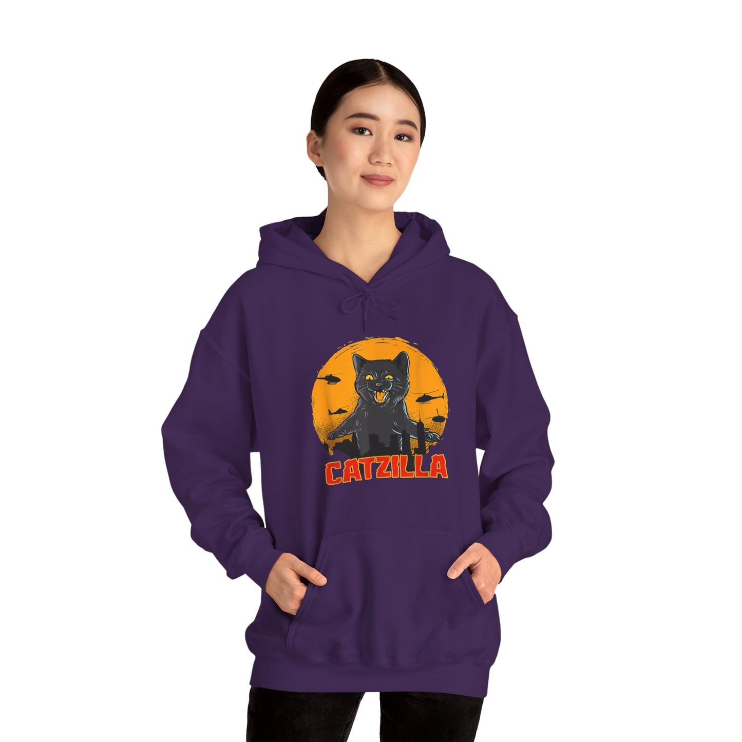 Catzilla Cartoon Anime Hoodie