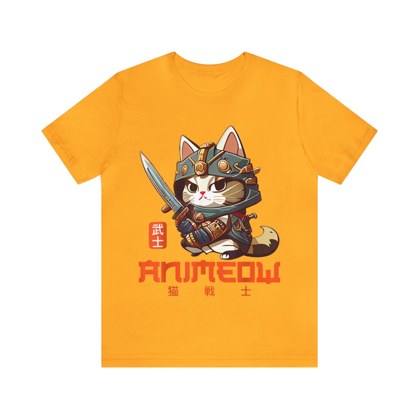 Samurai Kitty Animeow Tee