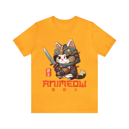 Samurai Kitty Animeow Tee