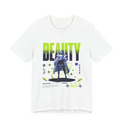 Beauty 2035 Anime Girl Tee