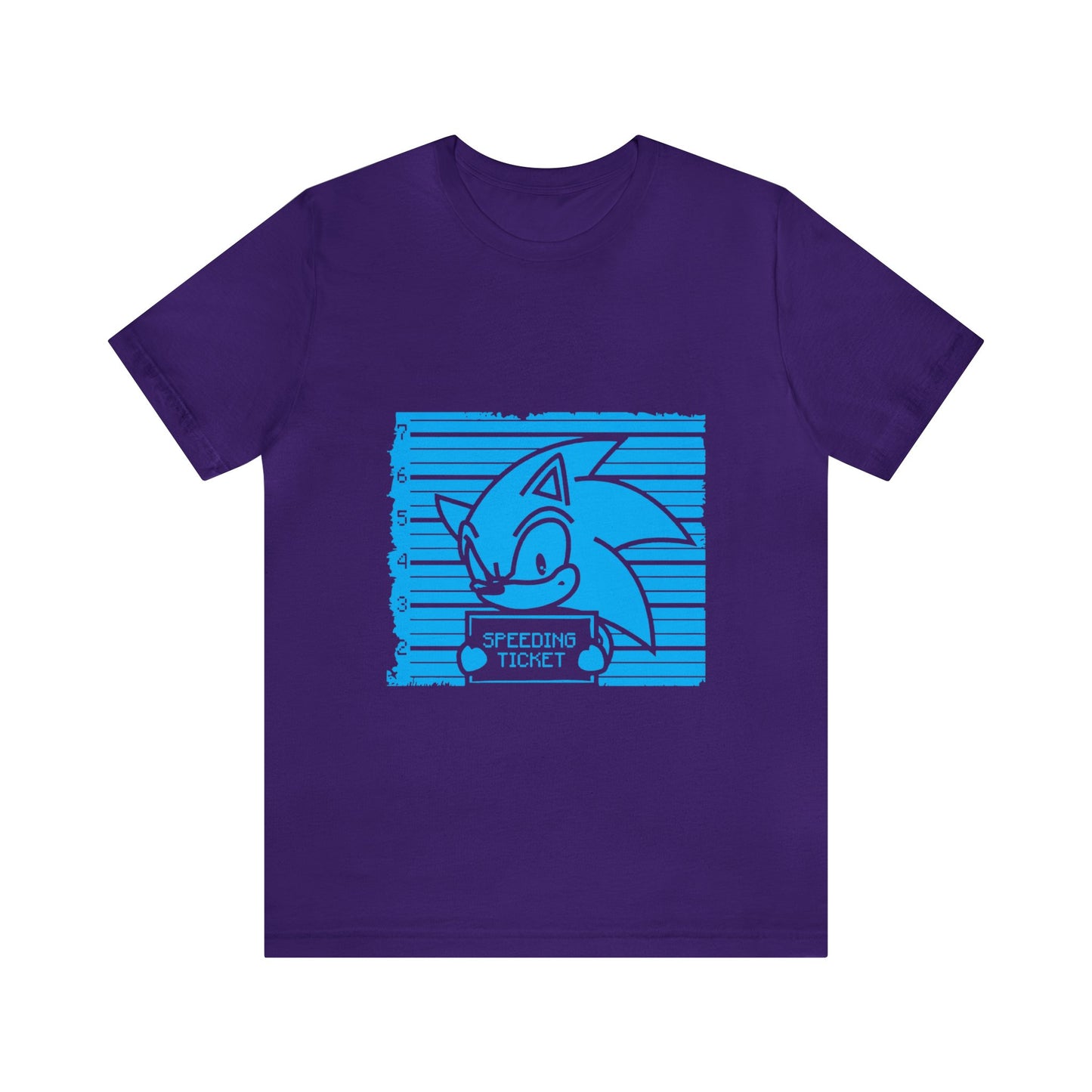Sonic Speeding Ticket Video Game Tee