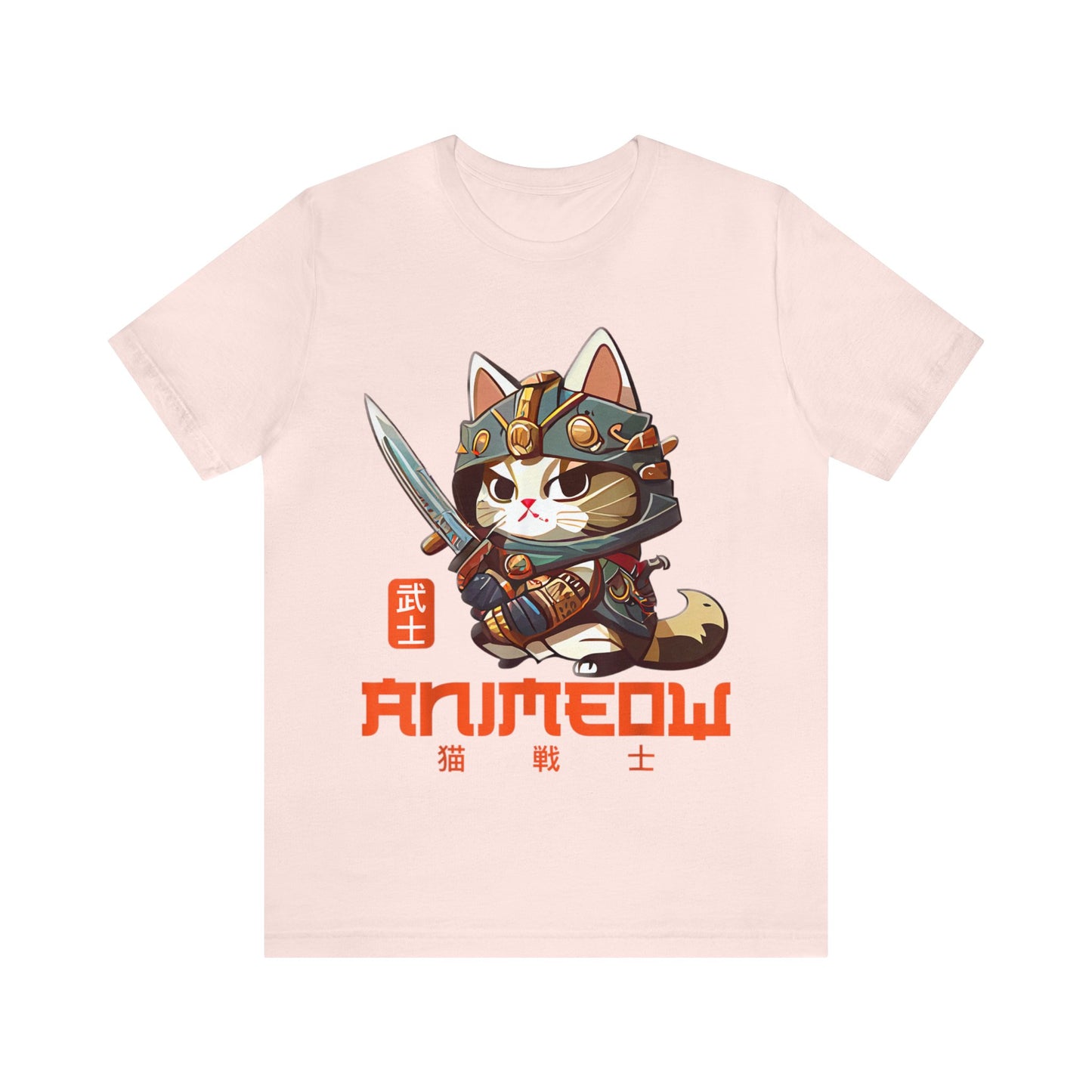 Samurai Kitty Animeow Tee