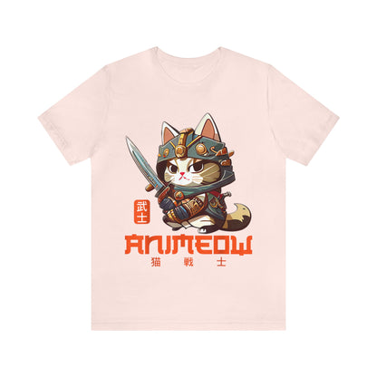 Samurai Kitty Animeow Tee