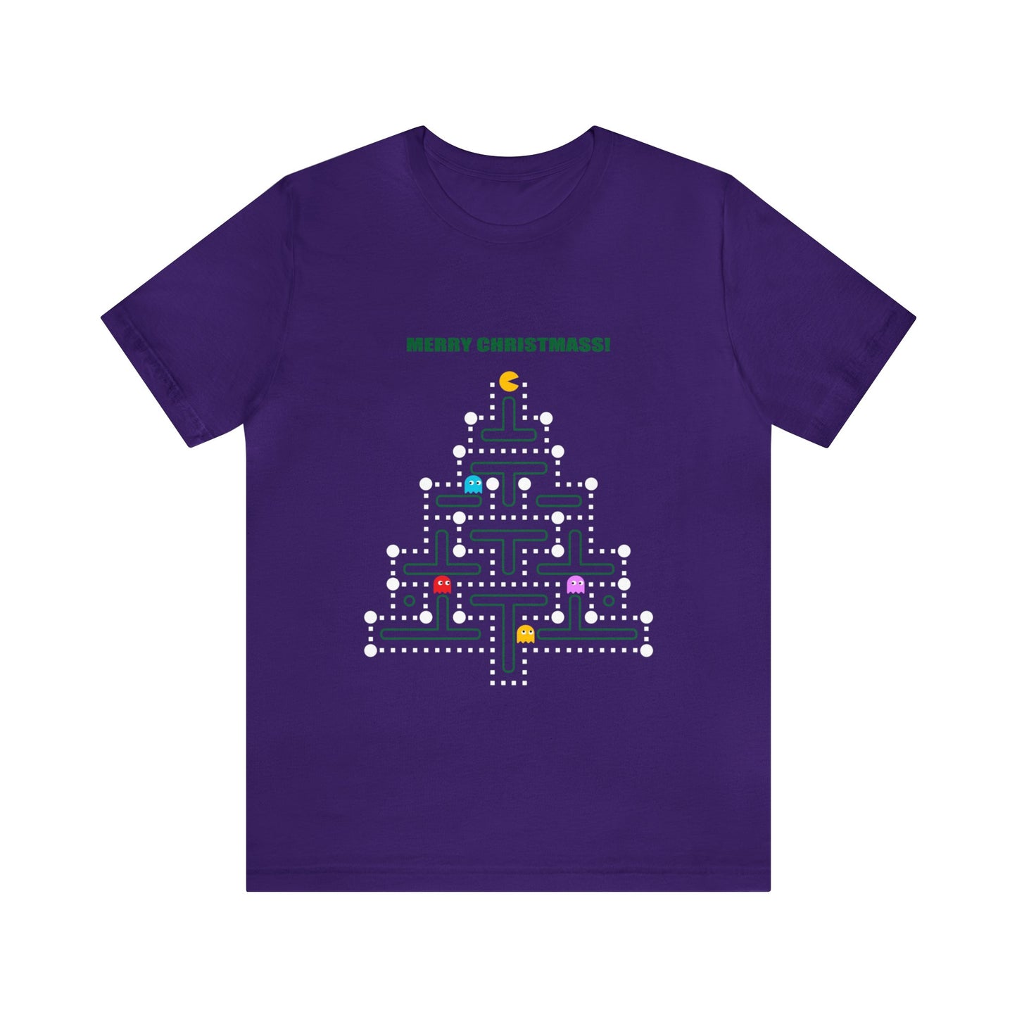 Pacman Christmas Tree Tee