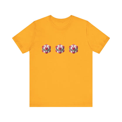 Minecraft TNT Hearts Valentines Day Tee