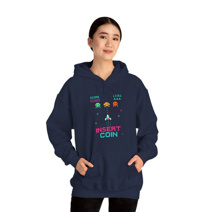 Insert Coin Gaming Hoodie