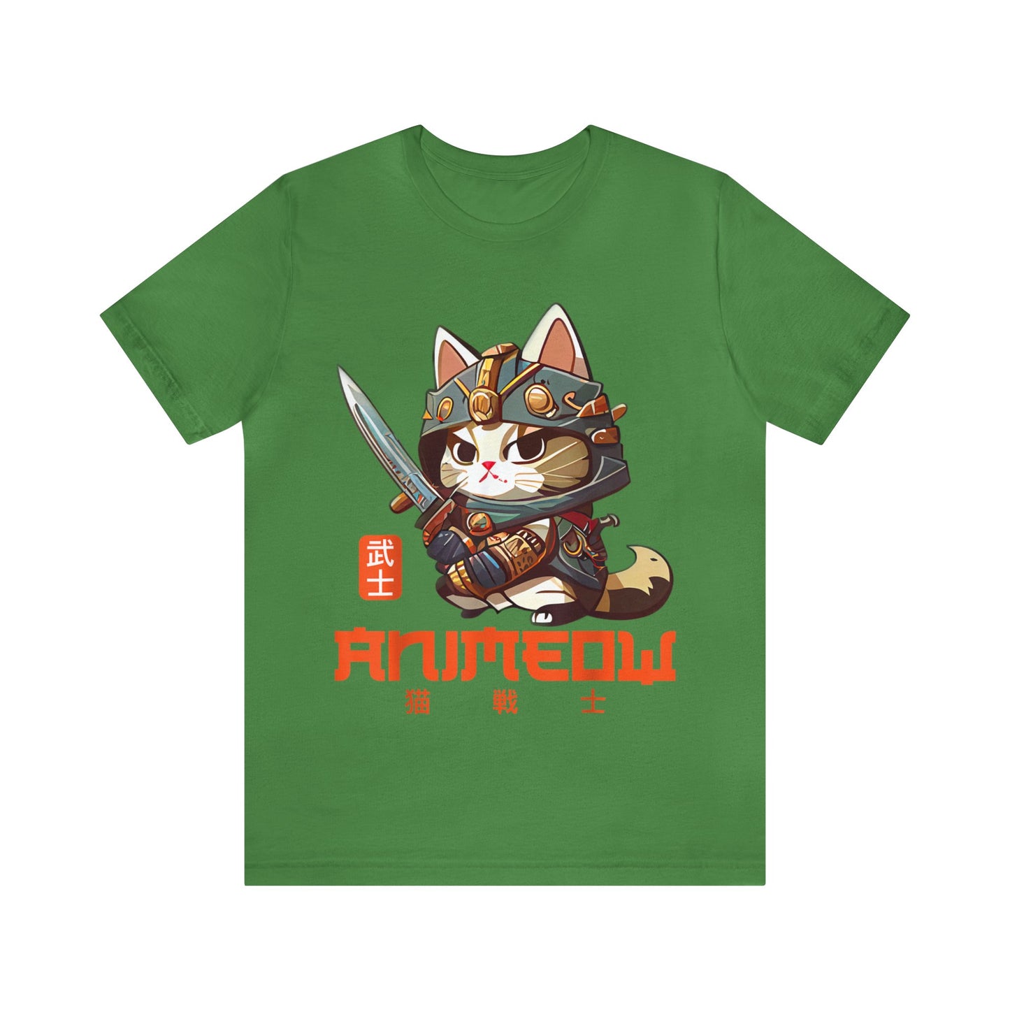 Samurai Kitty Animeow Tee