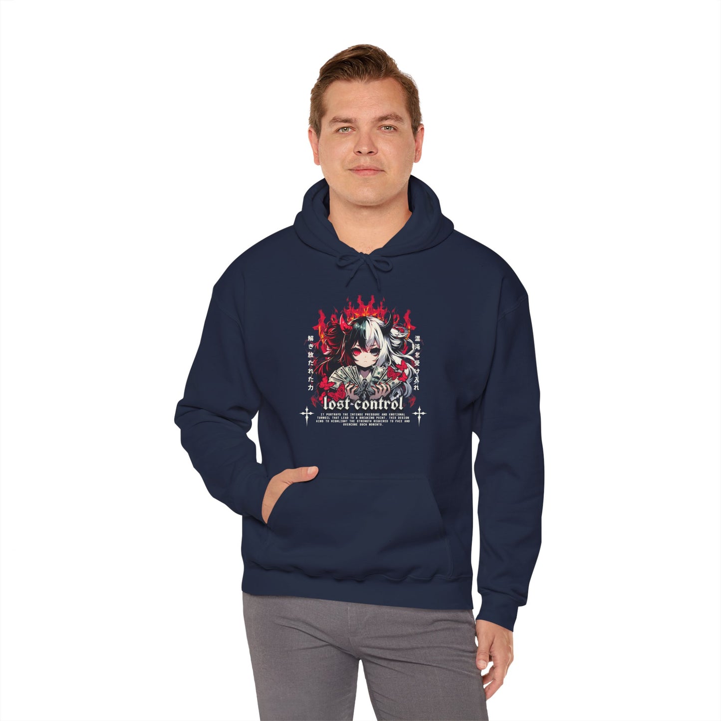 Lost Control Anime Girl Hoodie