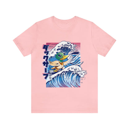 Kanagawa Great Wave Surfing Duck Tee