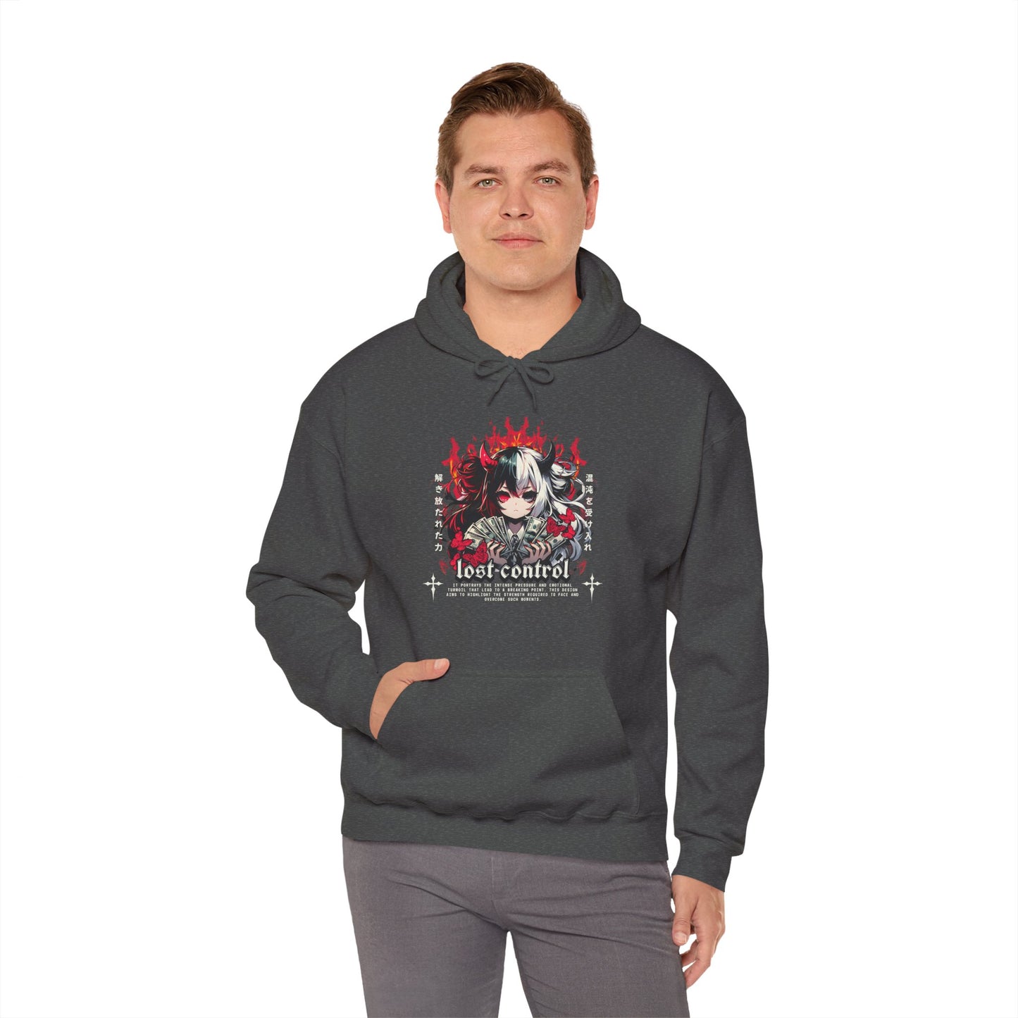 Lost Control Anime Girl Hoodie