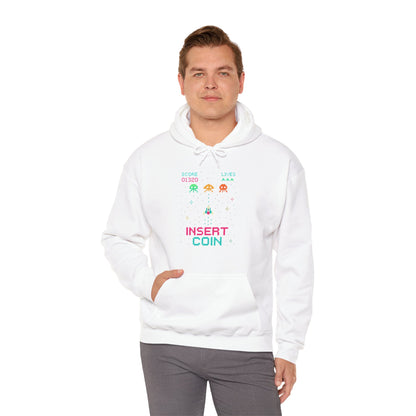 Insert Coin Gaming Hoodie