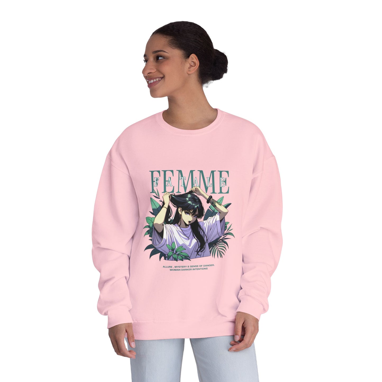 Femme Fatale Anime Girl Sweatshirt