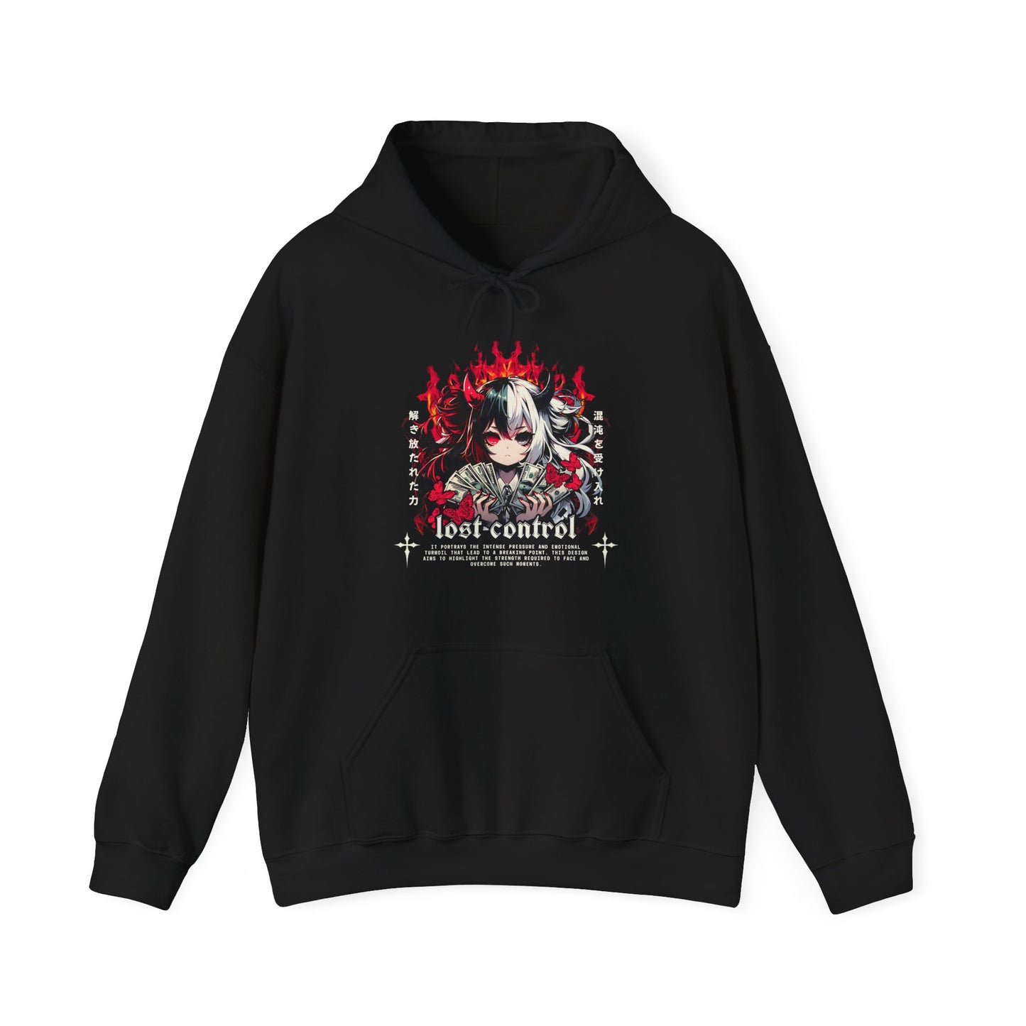 Lost Control Anime Girl Hoodie