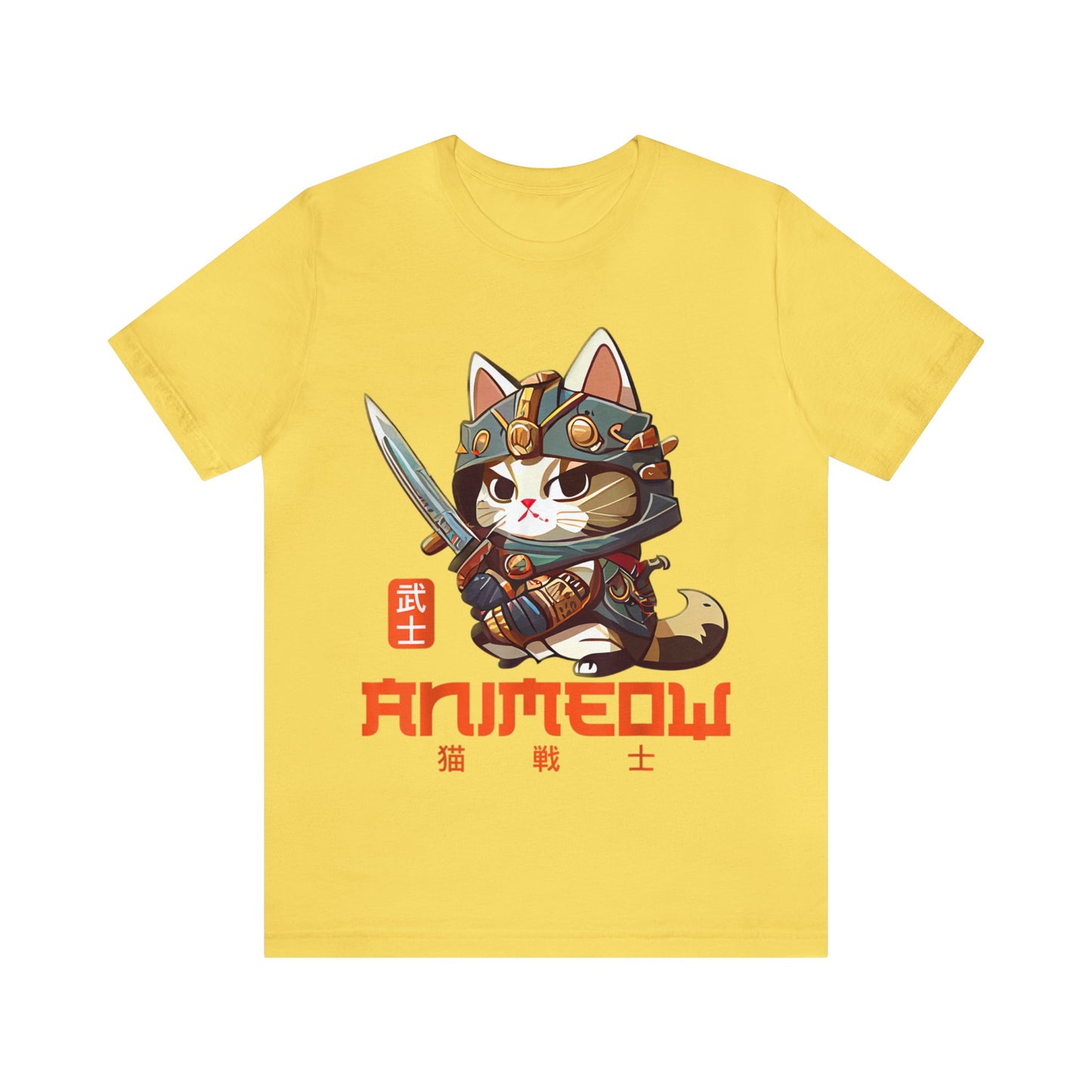 Samurai Kitty Animeow Tee