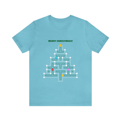 Pacman Christmas Tree Tee