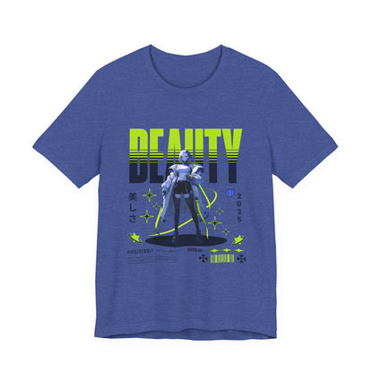 Beauty 2035 Anime Girl Tee