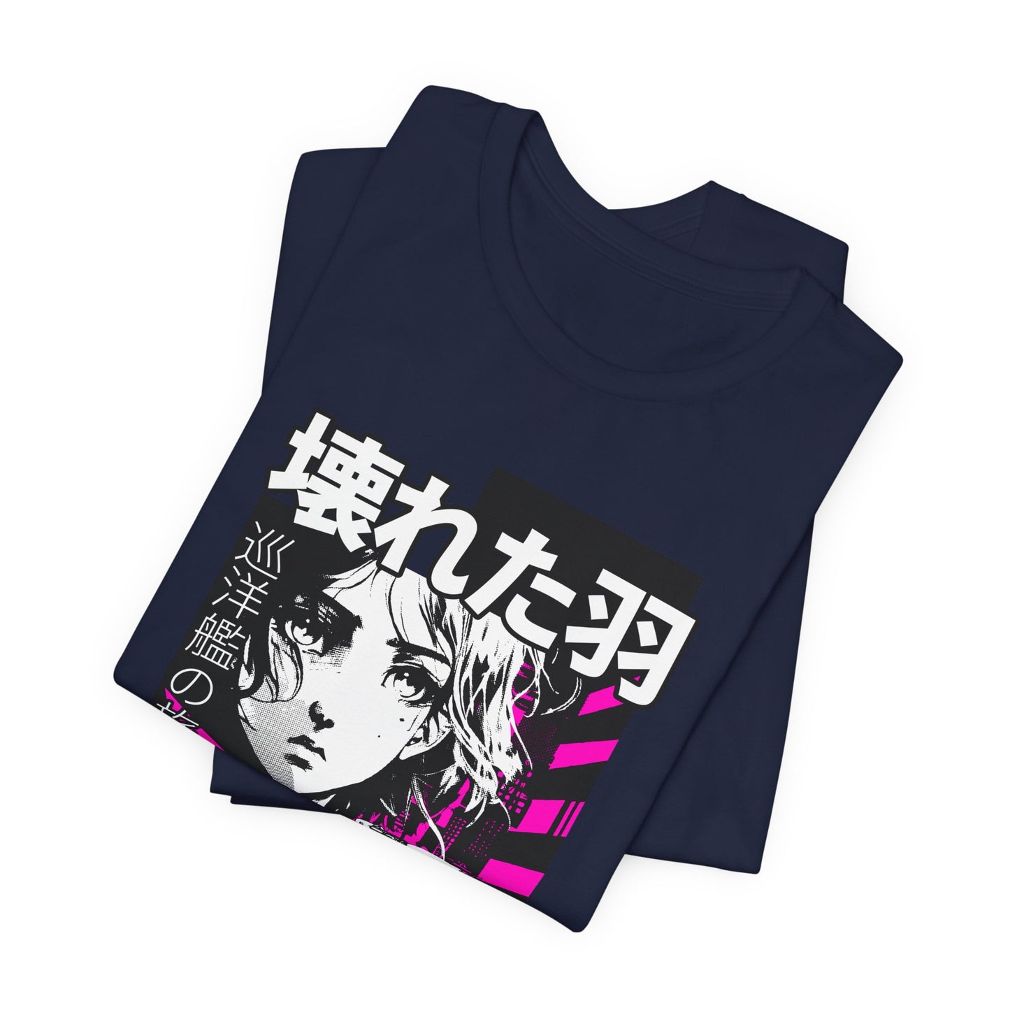 Anime Girl Broken Wings Tee