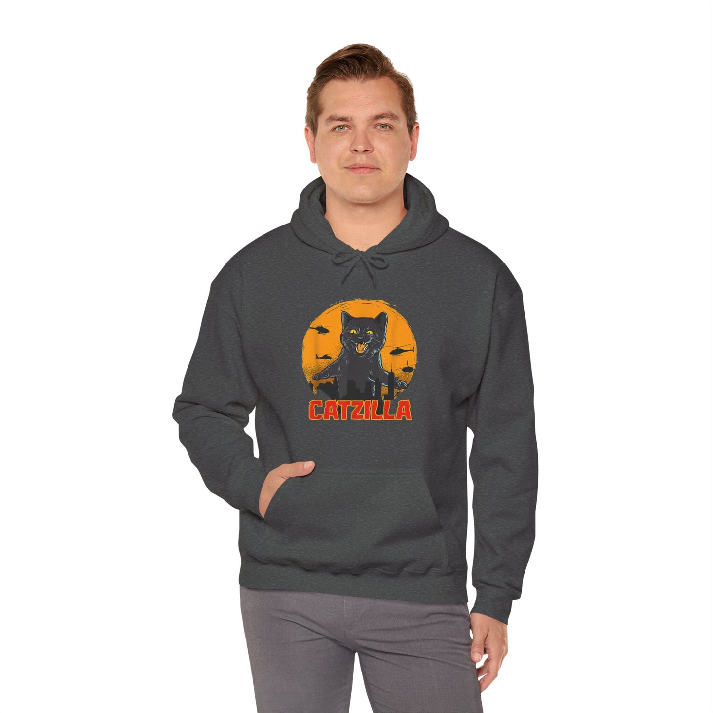 Catzilla Cartoon Anime Hoodie