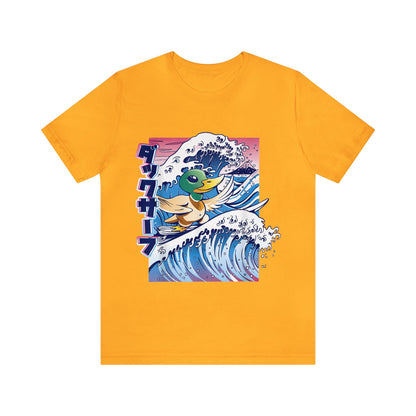 Kanagawa Great Wave Surfing Duck Tee