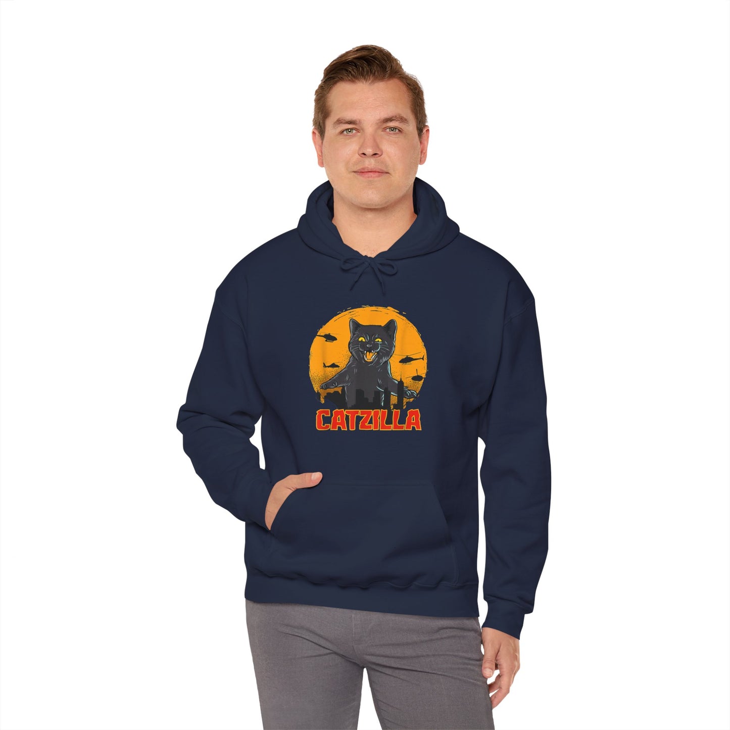 Catzilla Cartoon Anime Hoodie