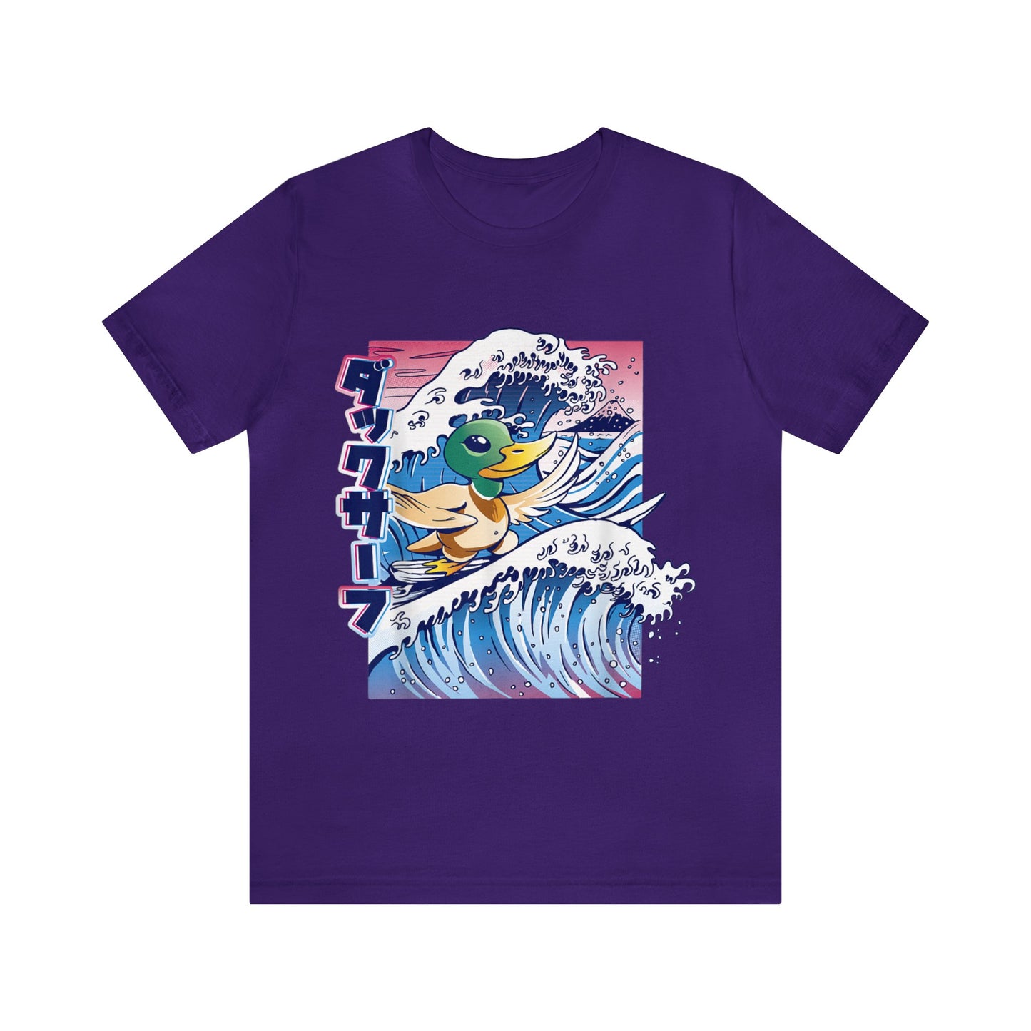 Kanagawa Great Wave Surfing Duck Tee
