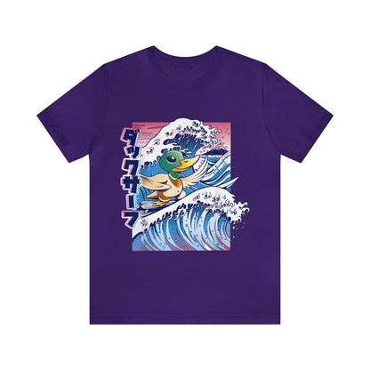 Kanagawa Great Wave Surfing Duck Tee
