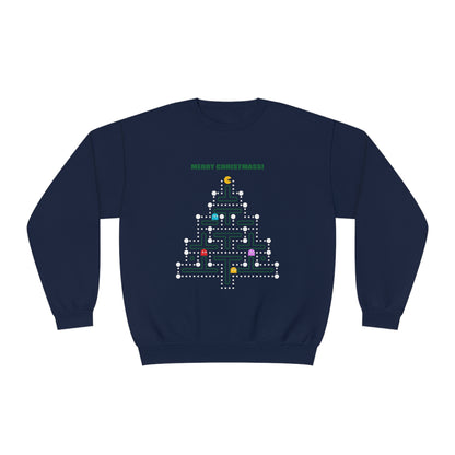 Pacman Christmas Tree Sweatshirt