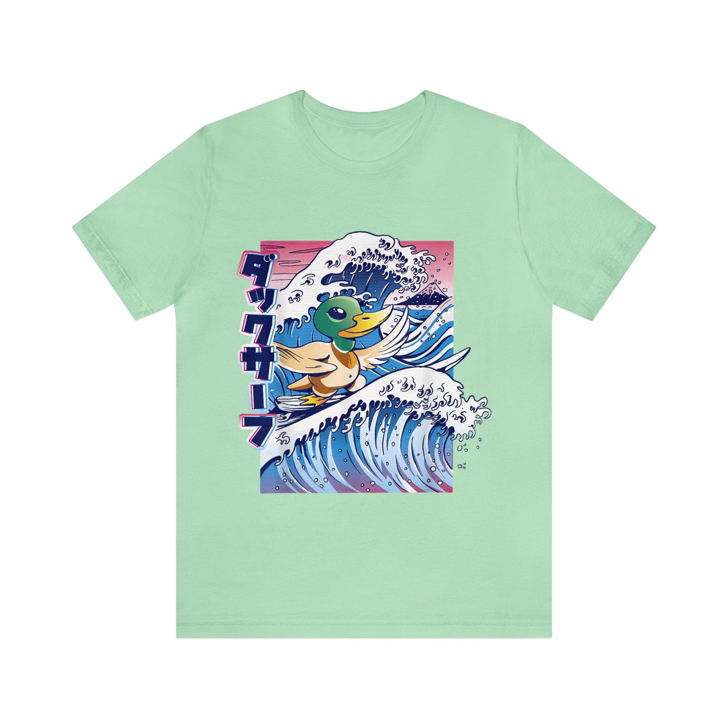 Kanagawa Great Wave Surfing Duck Tee