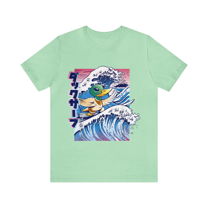 Kanagawa Great Wave Surfing Duck Tee