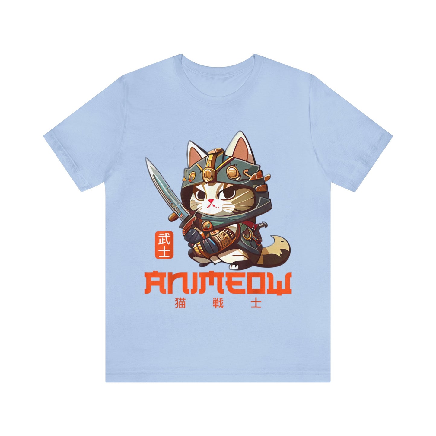 Samurai Kitty Animeow Tee