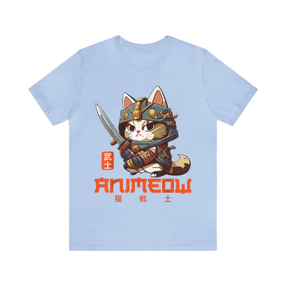 Samurai Kitty Animeow Tee