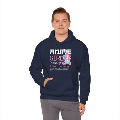 Cute Anime Girl Noun Hoodie