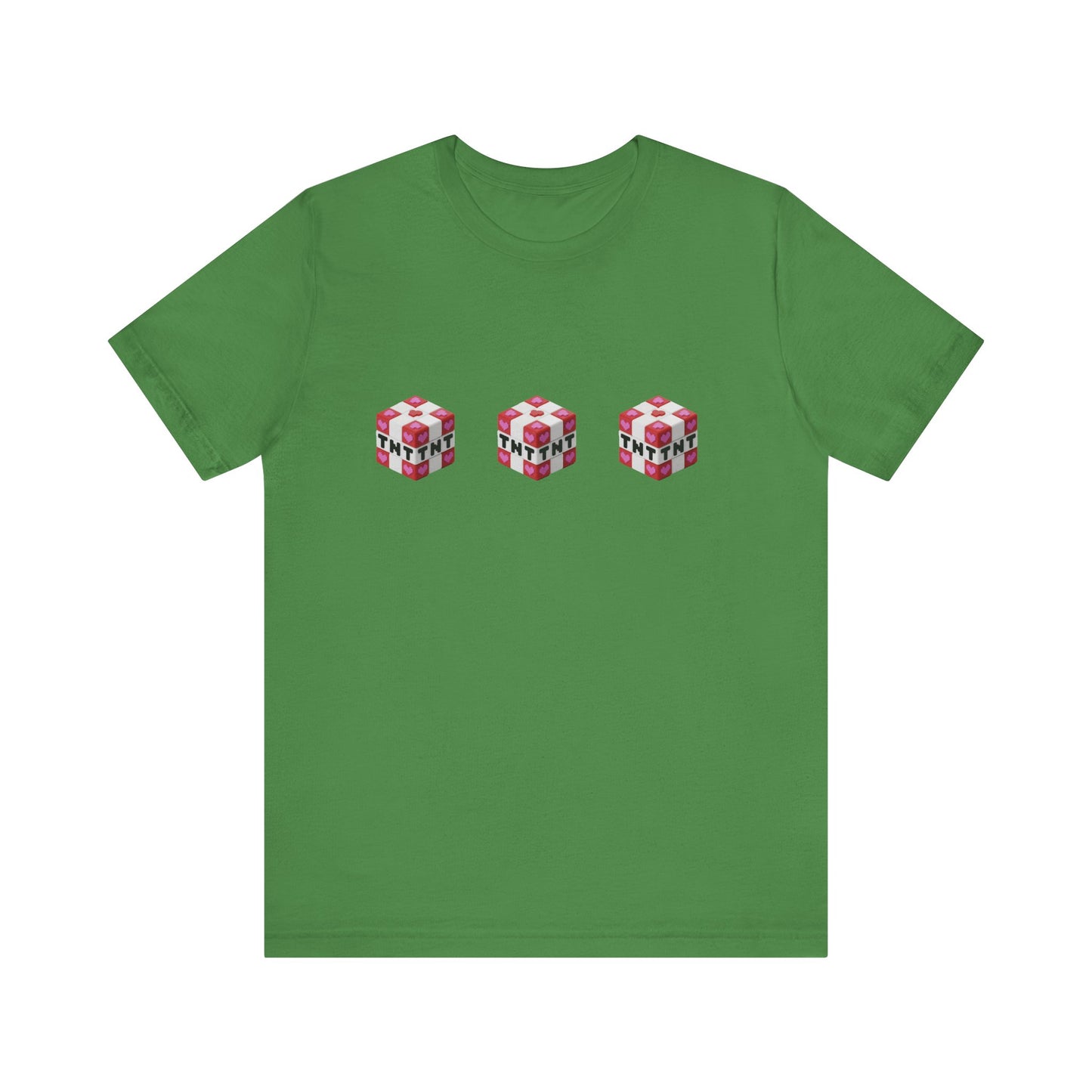 Minecraft TNT Hearts Valentines Day Tee