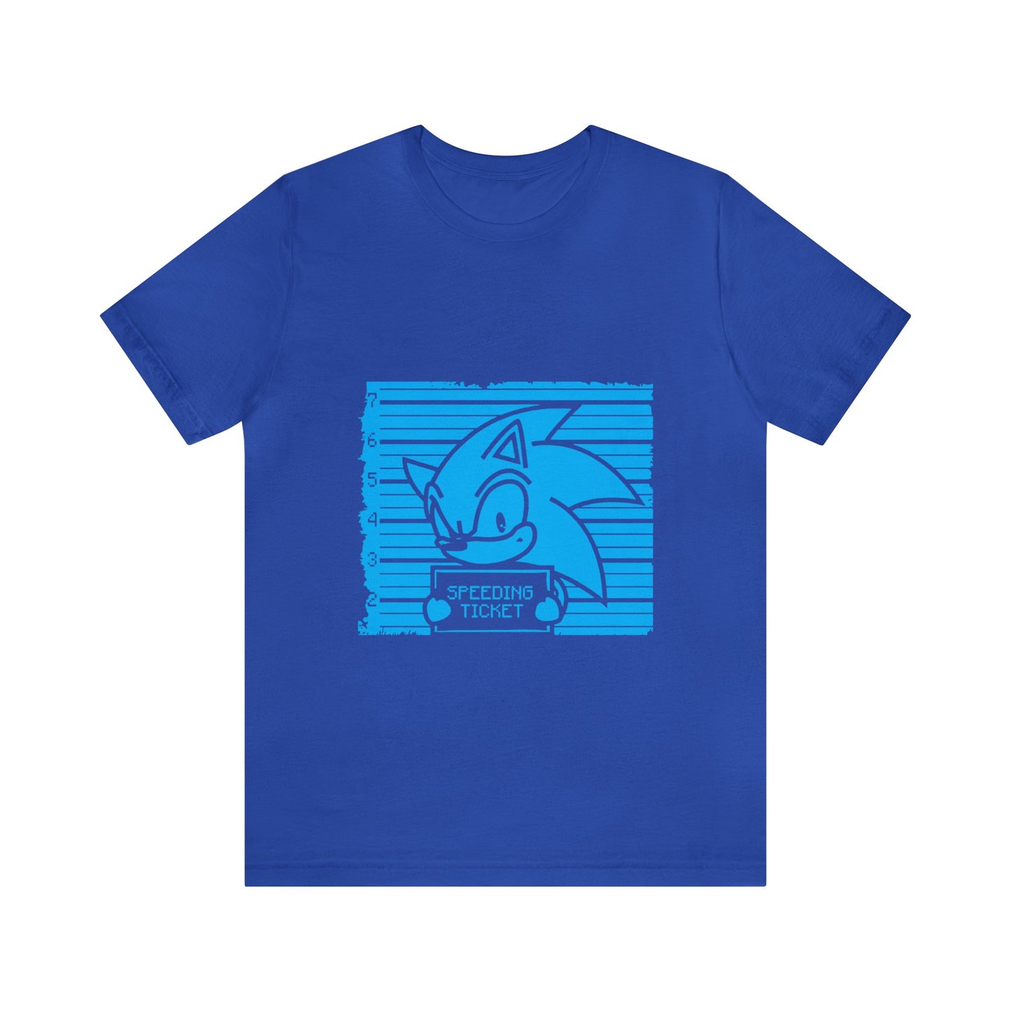 Sonic Speeding Ticket Video Game Tee