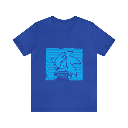 Sonic Speeding Ticket Video Game Tee