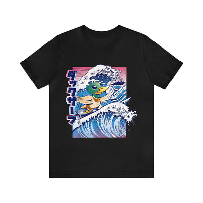 Kanagawa Great Wave Surfing Duck Tee