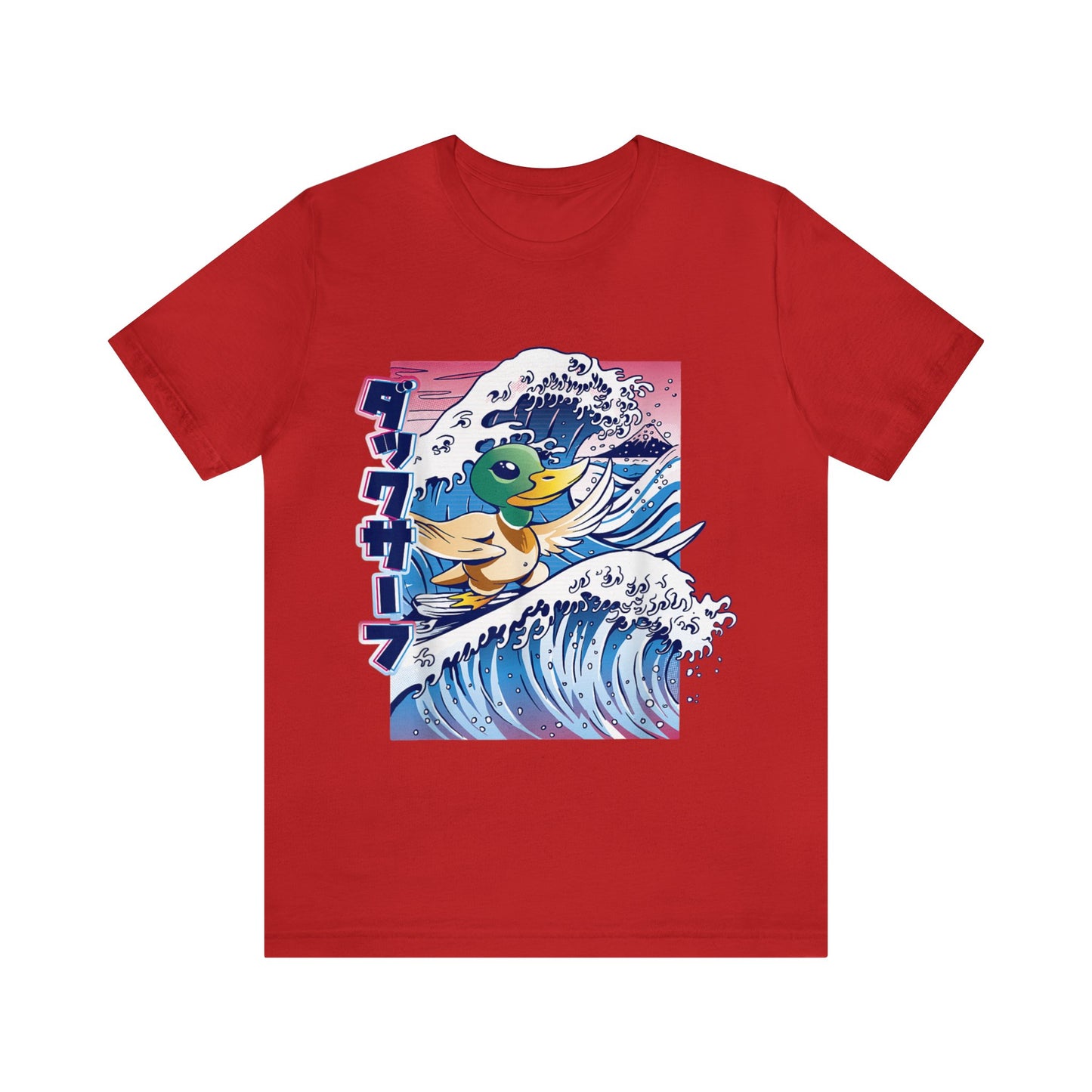 Kanagawa Great Wave Surfing Duck Tee