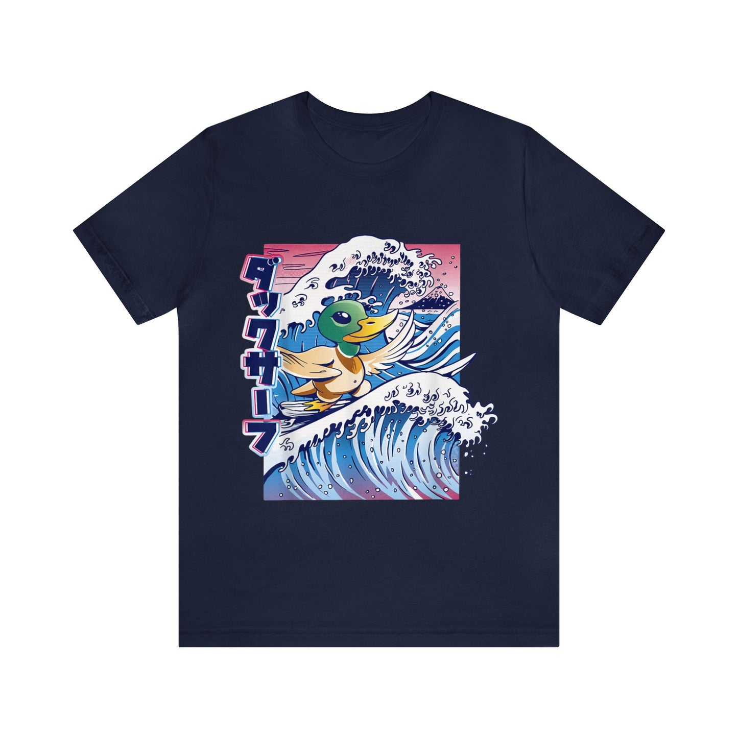 Kanagawa Great Wave Surfing Duck Tee
