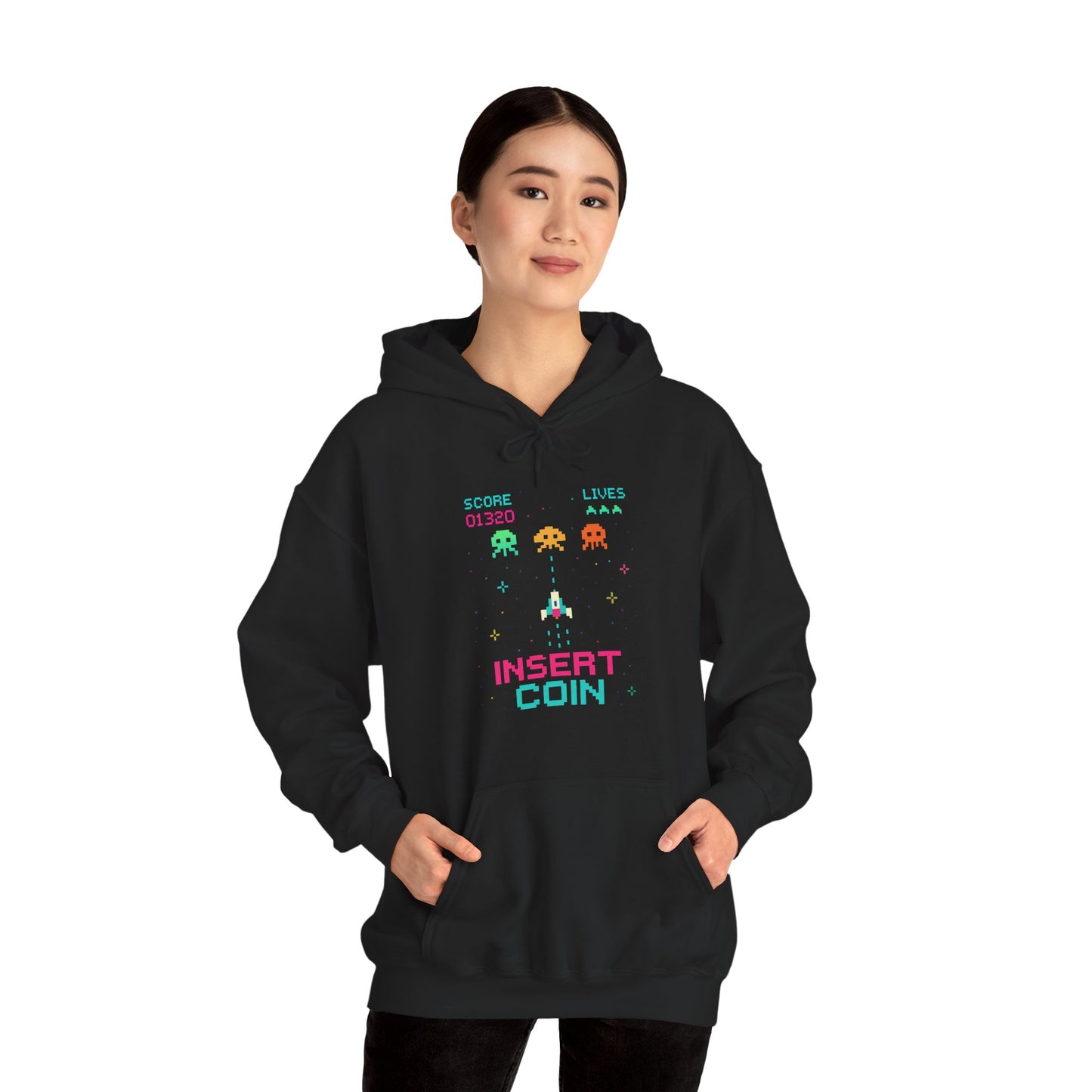 Insert Coin Gaming Hoodie