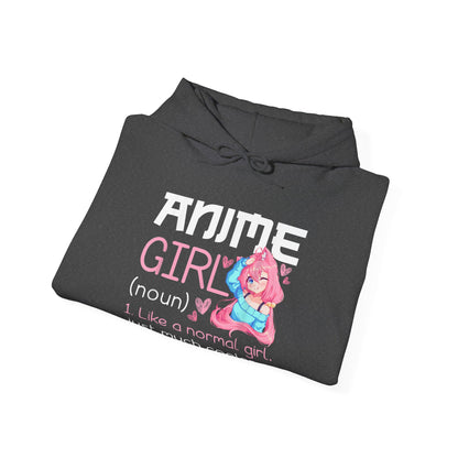 Cute Anime Girl Noun Hoodie