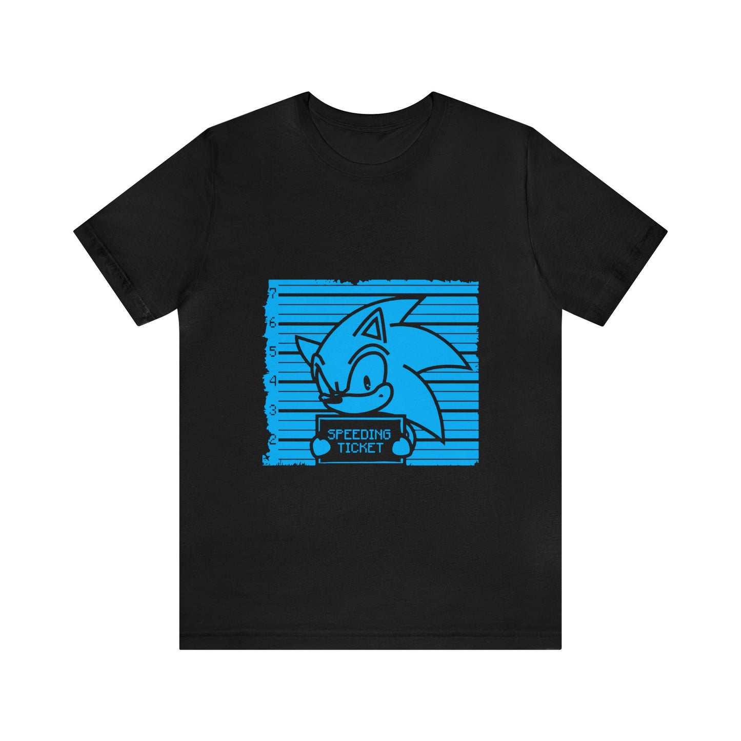 Sonic Speeding Ticket Video Game Tee