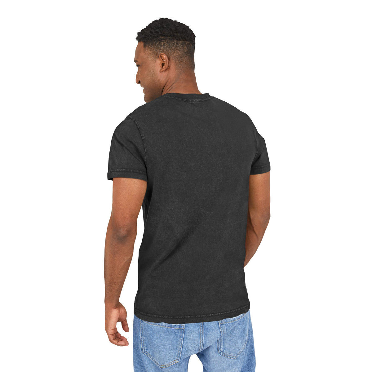 Anime 'Emotion' Acid Wash Graphic Tee