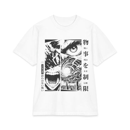 Final Battle Manga Panel Graphic Tee