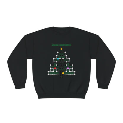 Pacman Christmas Tree Sweatshirt