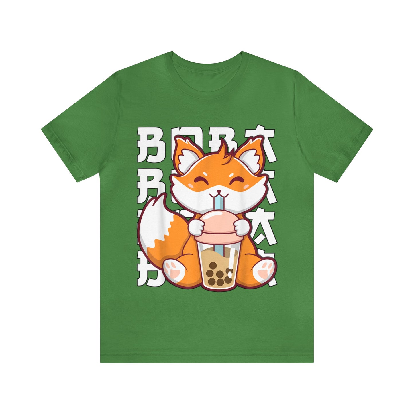 Anime Fox Boba Tea Tee