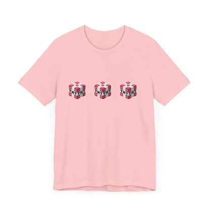 Minecraft TNT Hearts Valentines Day Tee