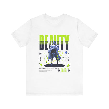 Beauty 2035 Anime Girl Tee