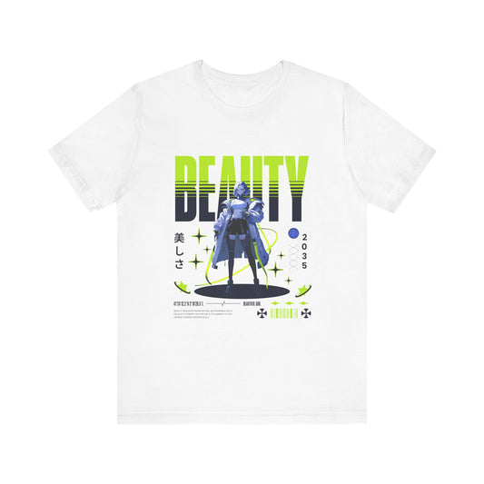 Beauty 2035 Anime Girl Tee