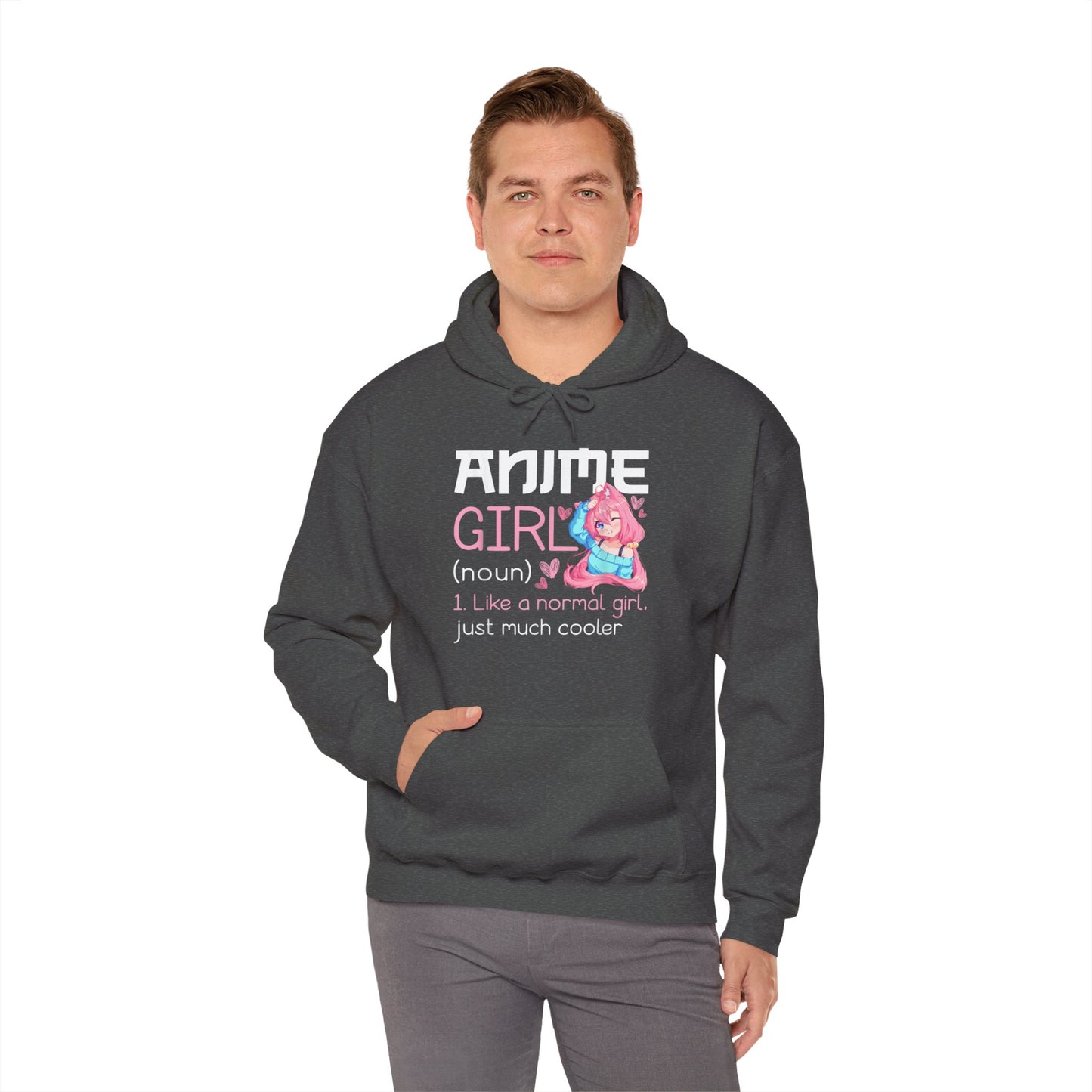 Cute Anime Girl Noun Hoodie